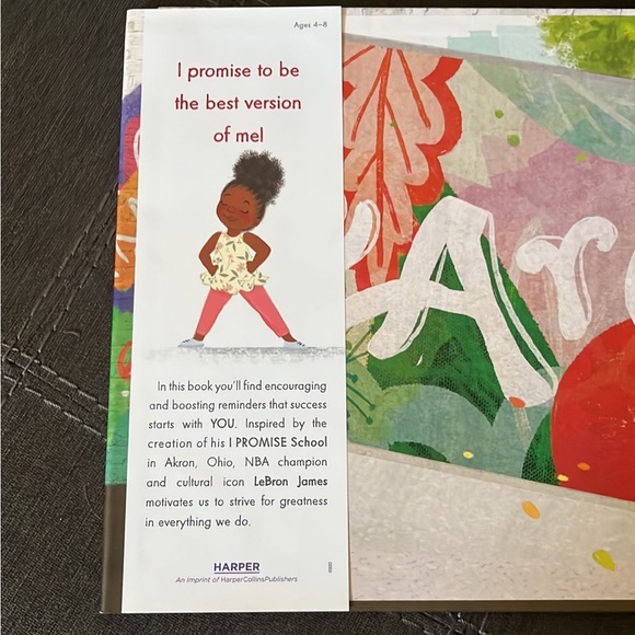 I Promise By Lebron James Hardback Children’s Book - Picture 3 of 4